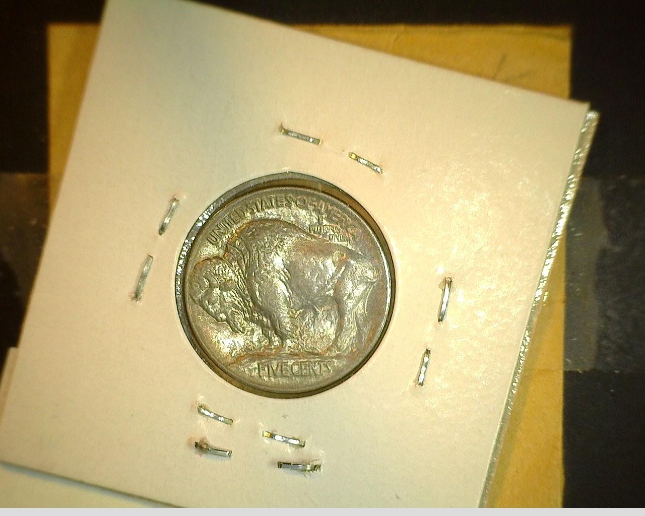 1913 P Type One Buffalo Nickel, Brilliant Uncirculated.