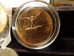 (8) Assorted historical U.S. Medals & 1921 Morgan Silver Dollar, EF-AU.