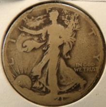 1921 S Walking Liberty Half Dollar, AG-G.