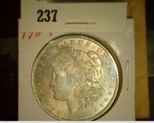 1921 P Morgan Silver Dollar, Uncirculated.