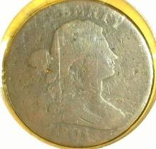 1801 U.S. Large Cent, AG.