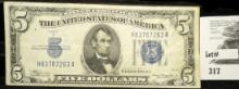 Series 1934A $5 Federal Reserve Note.