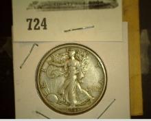 1935 P Walking Liberty Half Dollar. VF.