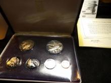 1973 British Virgin Islands Proof Set with paperwork & outer cardboard box, all original from the Fr