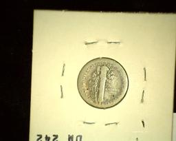 1927-DÂ  Â  Mercury Dime