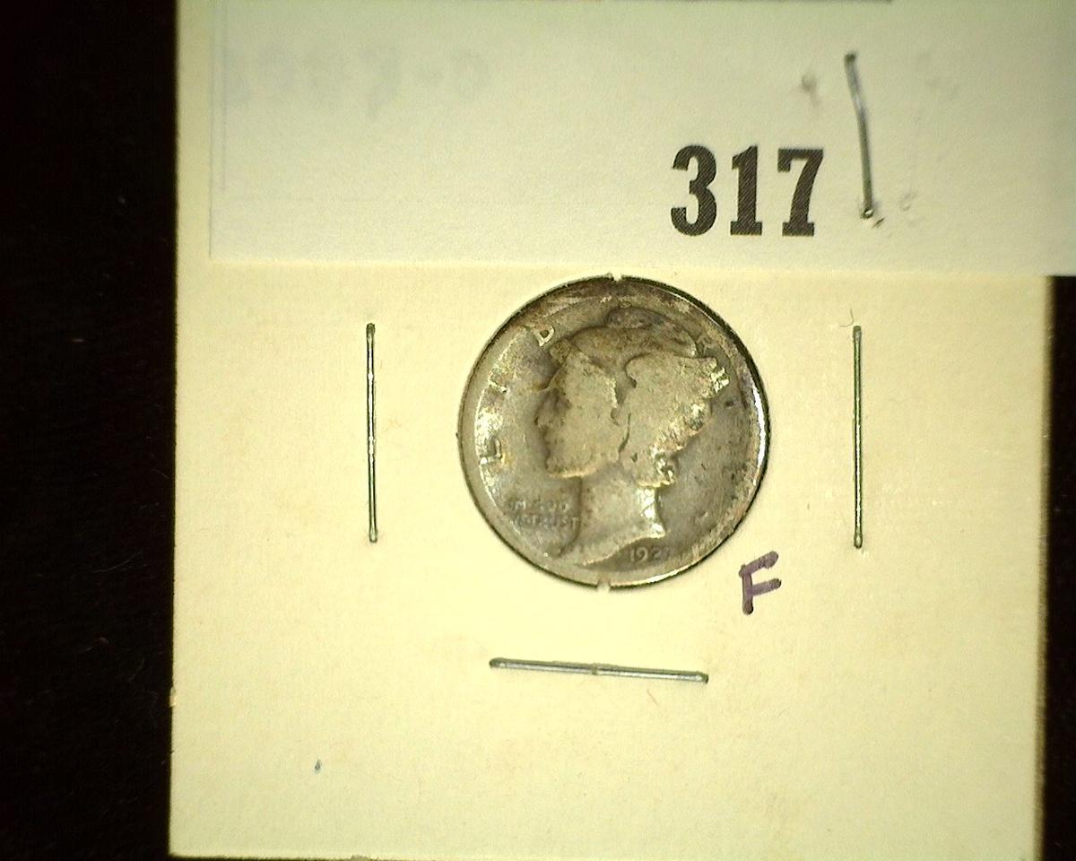 1927-DÂ  Â  Mercury Dime