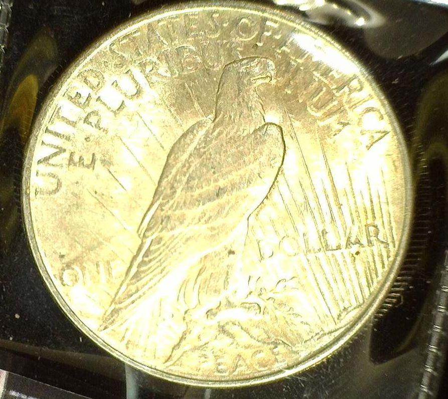 1922Â P Peace Silver Dollar