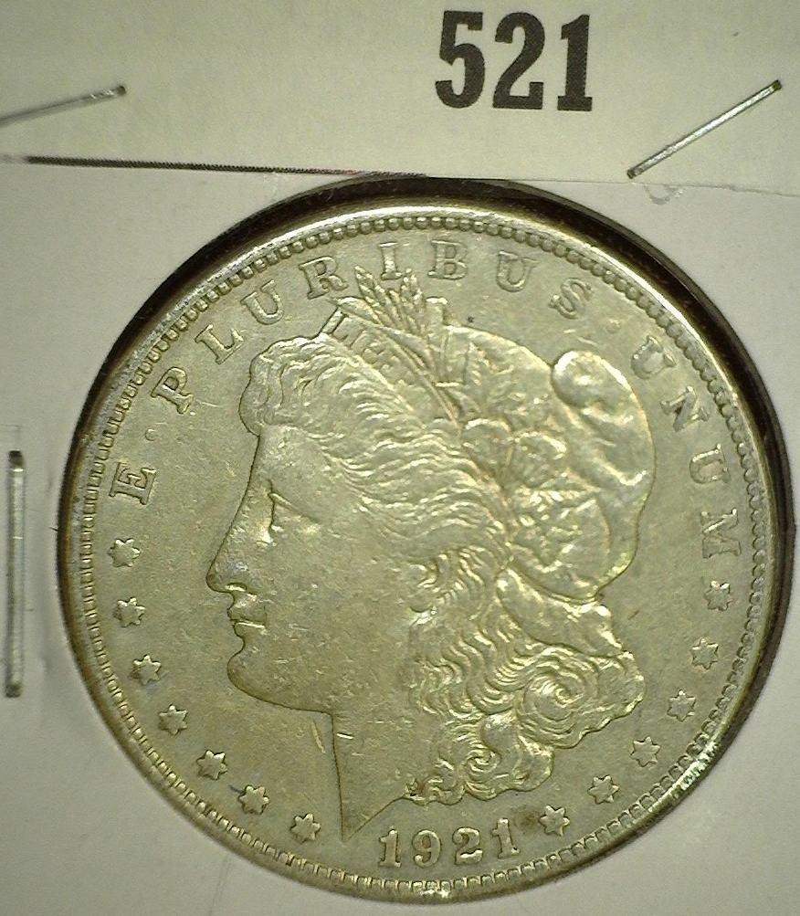 1921 S Morgan Silver Dollar.
