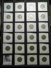 23-piece Set of 1965-1981 D Washington Quarters. All carded. Some duplicates.