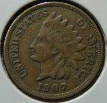 1907 Indian Cent - XF