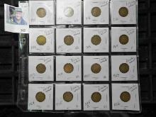 (16) Lincoln cent group - 2 of 1911 G & VG, 1915 G, 2 of 1916 G, 1917 D VG, 1918 G, 1919 F, 1919 S G