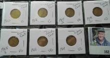 7 coin group of older or better date Lincoln wheats - 1910,12,17 D,18 D,25 S, & 2 1931  G-VG