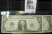 (2) BARR Notes- $1 Federal Reserve Notes 1963 B - Barr was secretary for only a few weeks