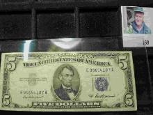 Series 1953 A - $5 Silver Certificate