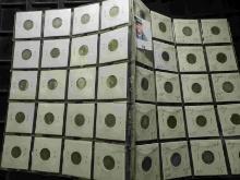 (40) 1968 Canada Dimes all stored in two plastic pages.