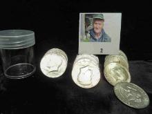 (25) 1965-1969 era 40% Silver Kennedy Half Dollars.