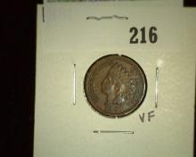 1891 Â  Â  Indian Head Cent, VF.