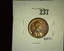 1939 S Lincoln Cent, Red-Brown Uncirculated.