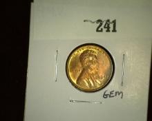1942 P Lincoln Cent, Gem BU.