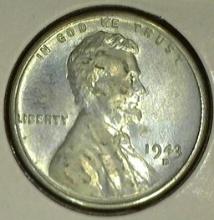 1943-D Â Lincoln Cent, BU.