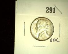1945 P Silver WW II Jefferson Nickel, Gem BU.Â  Â 