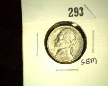 1946-DÂ Jefferson Nickel - 5 Steps, BU.