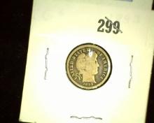 1893 P Barber Dime, Good.