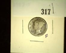 1927-DÂ  Â  Mercury Dime
