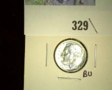 1958 P Roosevelt Dime, BU.