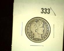 1914-D Â  Barber Quarter