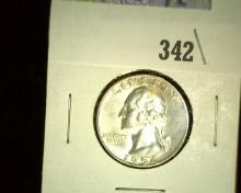 1954-DÂ Washington Quarter, UNC.