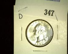 1961-D Washington Quarter, BU.