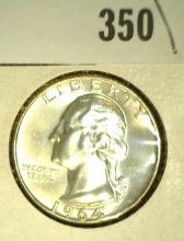 1964-DÂ  Washington Quarter, BU.