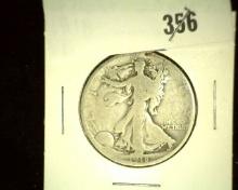 1918-DÂ  Walking Liberty Half Dollar