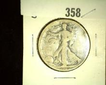 1929-SÂ  Walking Liberty Half Dollar