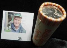 2007 D Original Bank-wrapped Roll of Idaho Statehood Quarters, Gem BU.