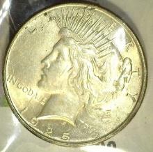 1925 P Peace Silver Dollar