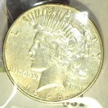 1928Â S Peace Silver Dollar