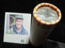 2007 D Original Bank-wrapped Roll of Utah Statehood Quarters, Gem BU.