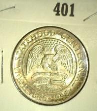 1946Â Commemorative Half Dollar - Iowa Statehood