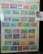 (35) U.S. Stamps dating 1951-1954. Some not cancelled.