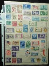 (48) U.S. Stamps dating. Some not cancelled.