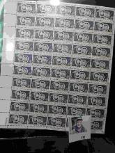 (6) Mint Sheets of fifty 4c U.S. Stamps. Total face value $12.00.