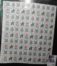 (6) Mint Sheets of U.S. Stamps. Total face value $23.50.