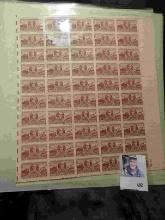 (10) Mint Sheets of U.S. Stamps. Total face value approximately $15.00.