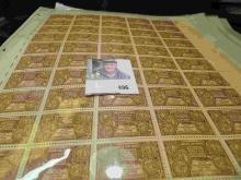 (10) Mint Sheets of U.S. Stamps. Total face value approximately $15.00.