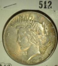 1925 P Peace Silver Dollar