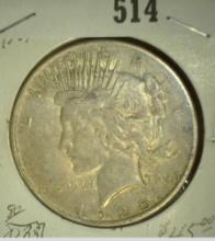 1925 P Peace Silver Dollar