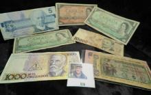 Accumulation of Old Canada & Foreign Banknotes.