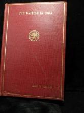 Hardbound book, "The British in Iowa', published by the Iowa State Historical Society. Author Jacob
